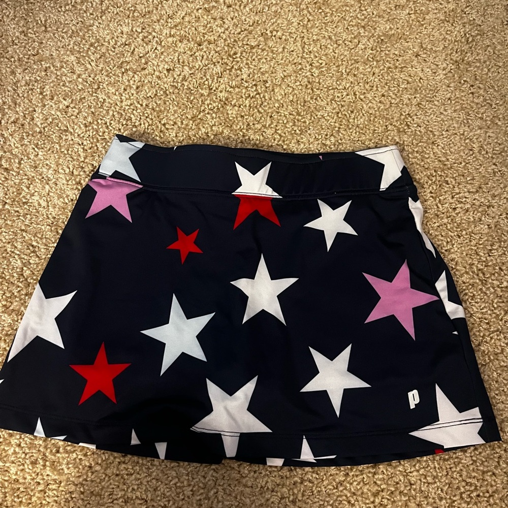 Girls Prince Star Patterned Skirt